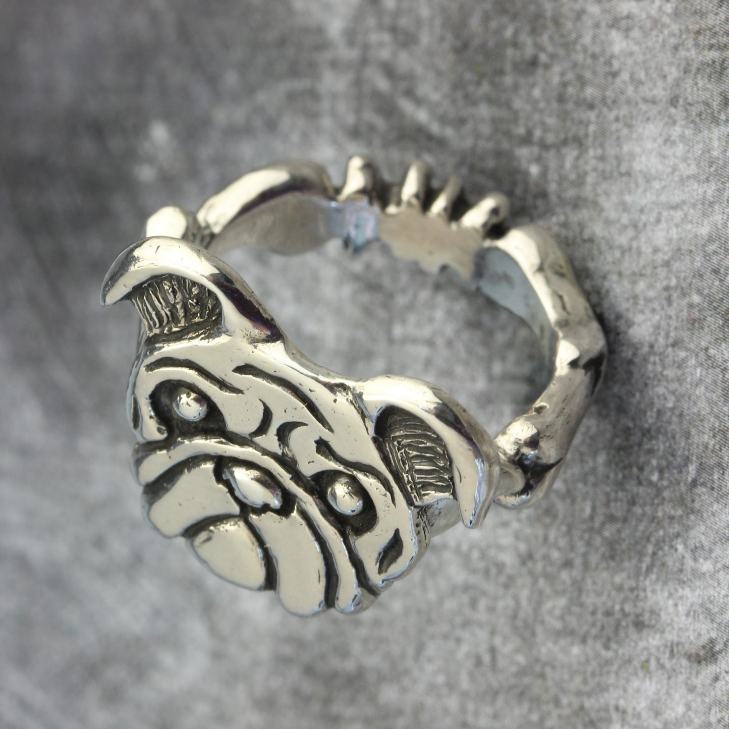 OHM Dog Creation Ring Size 7