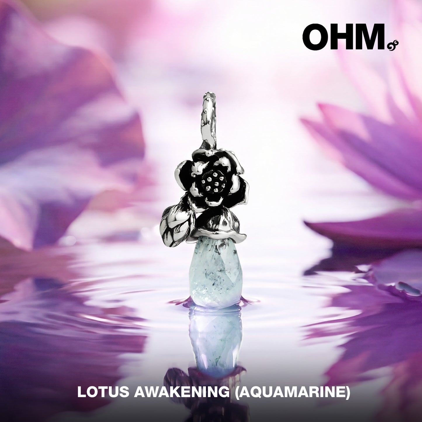 Lotus Awakening (Aquamarine)