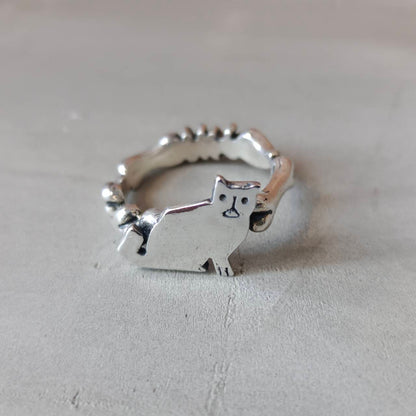 OHM Cat Creation Ring Size 8