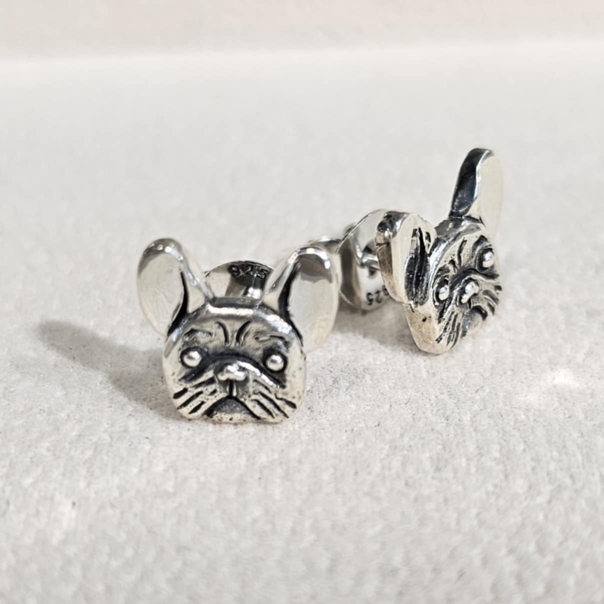 Frenchie Earrings