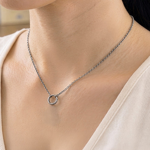 Ohm Dynamic Jumpring Necklace