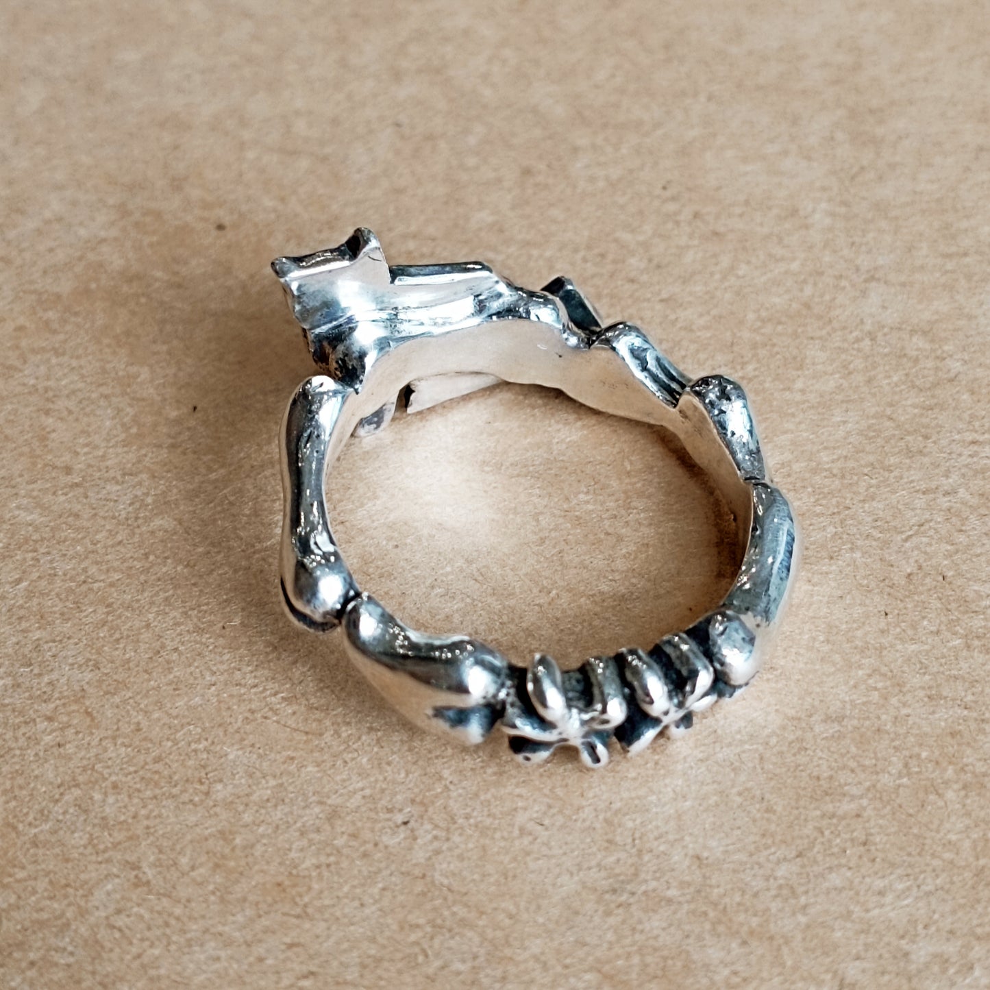 OHM Cat Creation Ring Size 8