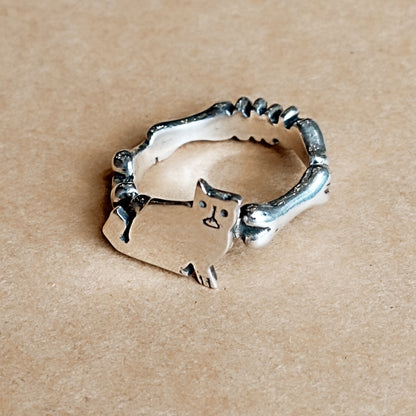 OHM Cat Creation Ring Size 8