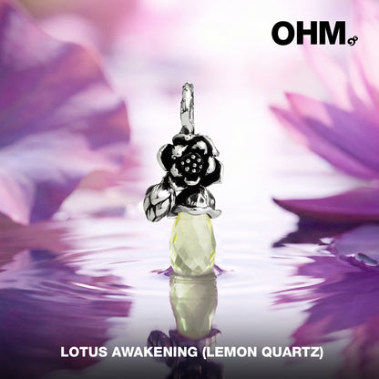 Lotus Awakening (Lemon Quartz)
