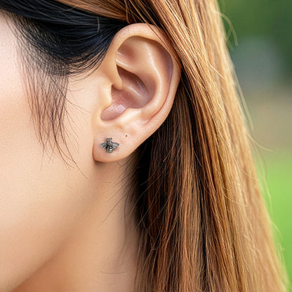 Bee Brave Stud Earring