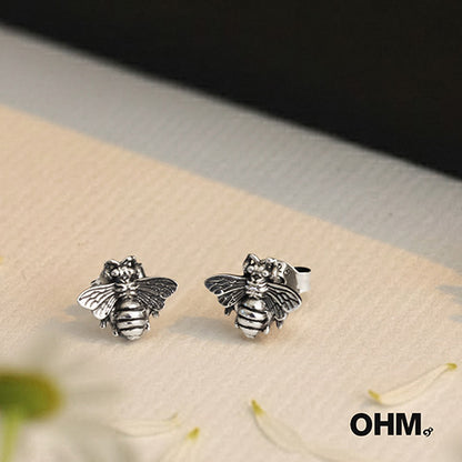 Bee Brave Stud Earring