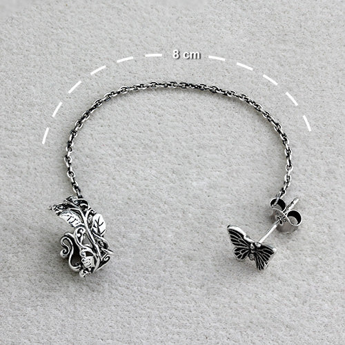 Veritas Vine Ear Cuff Set (Includes Three Studs)