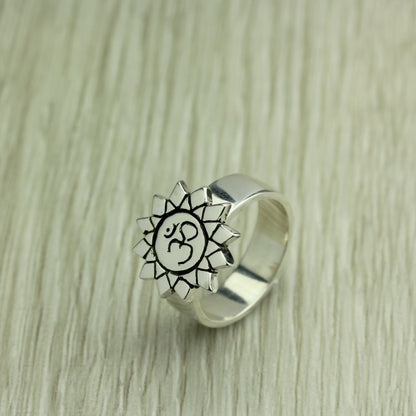 OHM Yoga Creation Ring Size 7