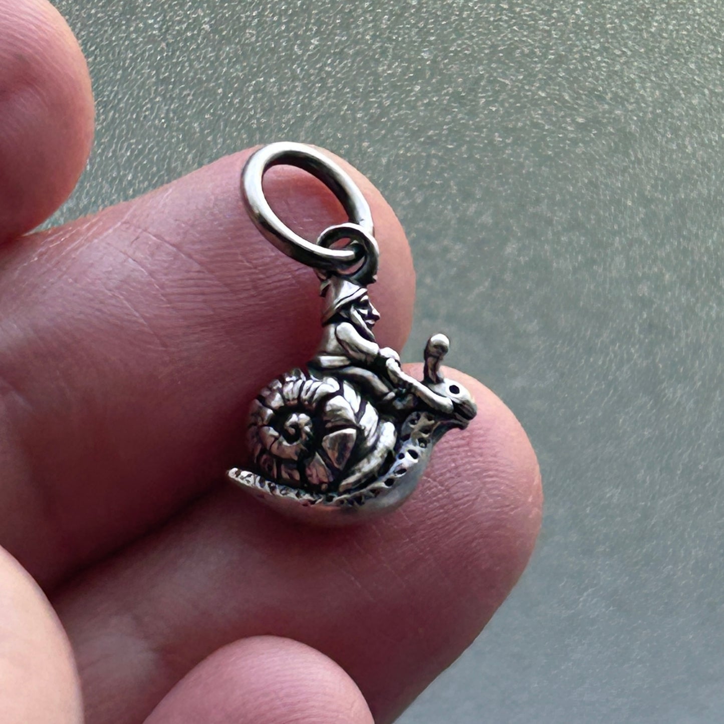 Racing Gnome Charm