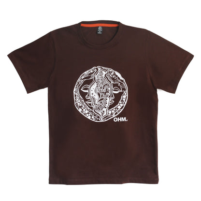 OHM T-SHIRT INNER SELF (Brown)