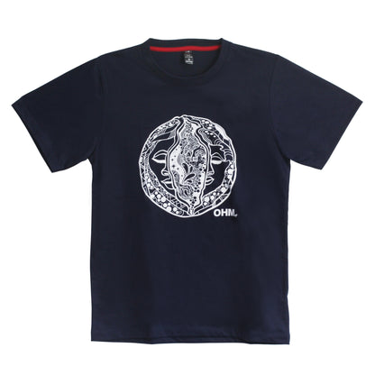 OHM T-SHIRT INNER SELF (Navy Blue)