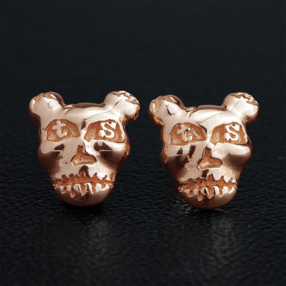 Teddy Scares Earrings (Blush)