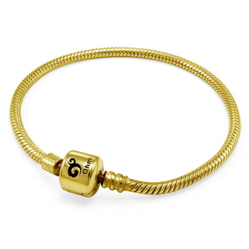 Gold Vermeil Snap Clasp Bracelet (Retired)