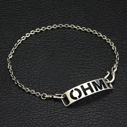 OHM Chain Bracelet